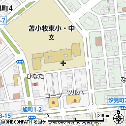 〒053-0018 北海道苫小牧市旭町の地図