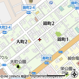 以心伝心錦町本店周辺の地図