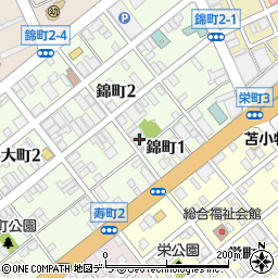 食道園 錦町店周辺の地図