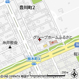 エース豊川周辺の地図