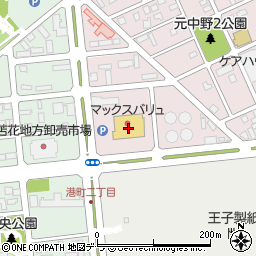 マックスバリュ支笏湖通り店周辺の地図