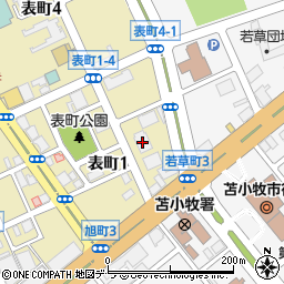 日本政策金融公庫室蘭支店国民生活事業苫小牧常設相談室周辺の地図