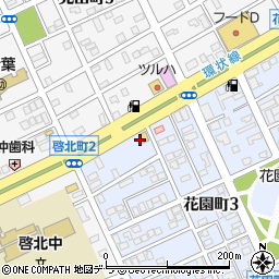丸亀製麺 苫小牧店周辺の地図