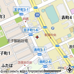 株式会社常口アトム　苫小牧支店周辺の地図