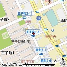 株式会社駿河　苫小牧店周辺の地図