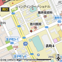 トヨタレンタリース新札幌苫小牧駅南口店周辺の地図