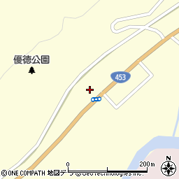 北海道伊達市大滝区優徳町63周辺の地図
