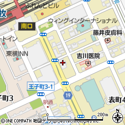株式会社近藤商会苫小牧支店周辺の地図