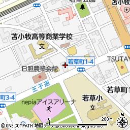 丸彦渡辺建設株式会社　苫小牧支店土木課周辺の地図