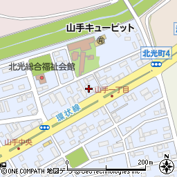 ジーエムエイチ後藤被服株式会社　苫小牧支店周辺の地図