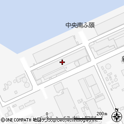 苫小牧埠頭周辺の地図