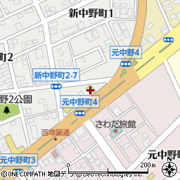 未来書房新中野店周辺の地図