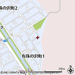 〒053-0842 北海道苫小牧市有珠の沢町の地図