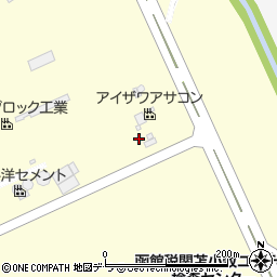 會澤高圧コンクリート株式会社　本社苫小牧工場周辺の地図
