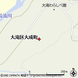 北海道伊達市大滝区大成町周辺の地図