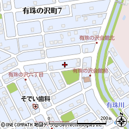 北海道苫小牧市有珠の沢町6丁目20周辺の地図