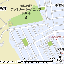 北海道苫小牧市有珠の沢町6丁目27周辺の地図