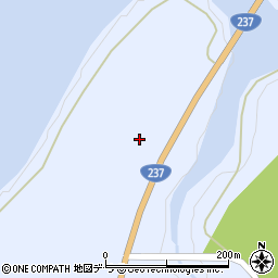 北海道沙流郡平取町二風谷69周辺の地図