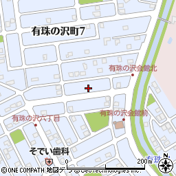 北海道苫小牧市有珠の沢町6丁目22周辺の地図