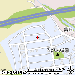 北海道苫小牧市有珠の沢町7丁目22周辺の地図