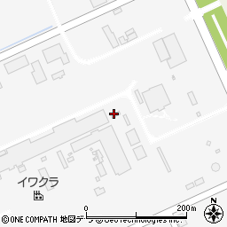 岩倉化学工業株式会社　メタヤード周辺の地図