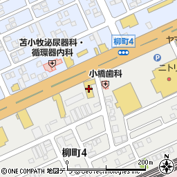 日産プリンス札幌苫小牧東支店周辺の地図