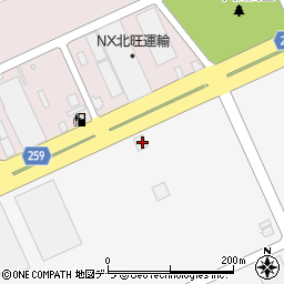 北海道車輛運送株式会社　苫小牧事業所周辺の地図