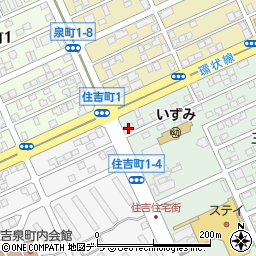 苫小牧信用金庫美園支店周辺の地図