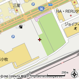 北海道苫小牧市柳町周辺の地図