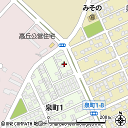 株式会社ホクユウ周辺の地図