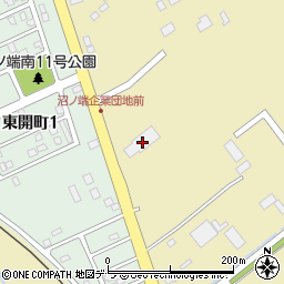 佐川急便苫小牧店周辺の地図
