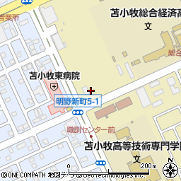 ファミリーマート苫小牧東病院前店周辺の地図