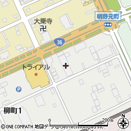 株式会社カワバタ　本社工場周辺の地図