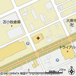 札幌トヨタ自動車苫小牧支店周辺の地図