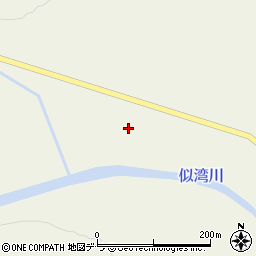 北海道勇払郡むかわ町穂別栄87周辺の地図