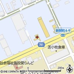 株式会社ヨコハマタイヤジャパン苫小牧営業所周辺の地図