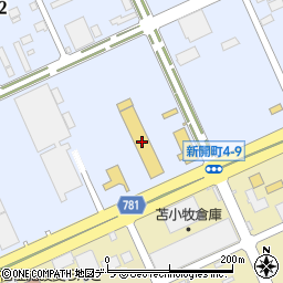 ＵＤトラックス北海道苫小牧支店周辺の地図