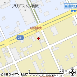 株式会社トーヨータイヤジャパン北海道販売カンパニー　苫小牧営業所周辺の地図
