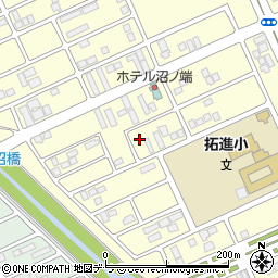 北海道苫小牧市拓勇西町3丁目11-11周辺の地図