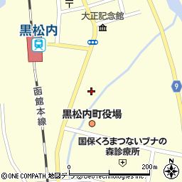 北海道寿都郡黒松内町黒松内673周辺の地図