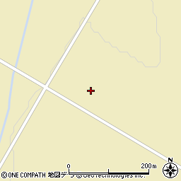 北海道河西郡中札内村新札内南東４線209周辺の地図