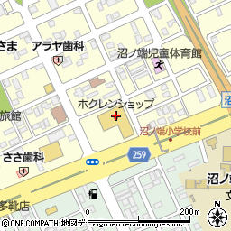 ホクレンショップ沼ノ端店周辺の地図