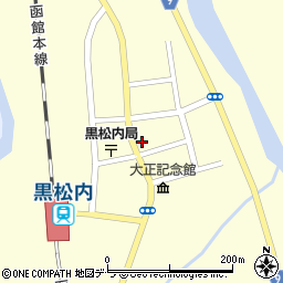 ベスト電器黒松内店周辺の地図