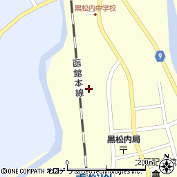 北海道寿都郡黒松内町黒松内166-1周辺の地図