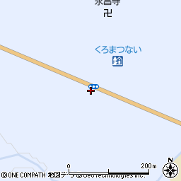 北海道寿都郡黒松内町白井川44周辺の地図