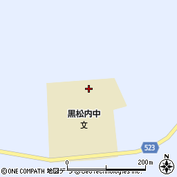 黒松内町立黒松内中学校周辺の地図