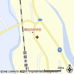 北海道寿都郡黒松内町黒松内125周辺の地図