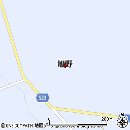 北海道寿都郡黒松内町旭野周辺の地図