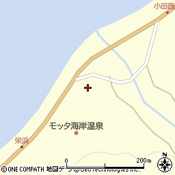 島牧村役場　栄浜へき地保健福祉館周辺の地図