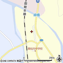 北海道寿都郡黒松内町黒松内93-2周辺の地図